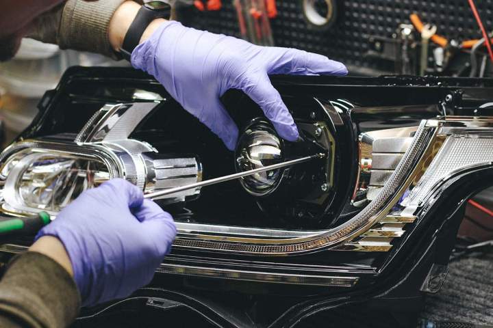 Remplacement des optiques de phares Guadeloupe